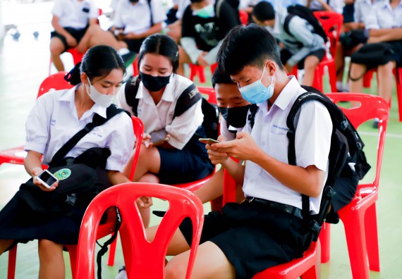 ภาพกิจกรรม  คณะวิทยาศาสตร์และเทคโนโลยี จัดกิจกรรมค่ายวิทยาศาสตร์สัญจร ปีการศึกษา 2565 ให้กับนักเรียนระดับชั้นมัธยมศึกษาตอนปลาย โรงเรียนคลองลานพัฒนาจินดาศักดิ์
