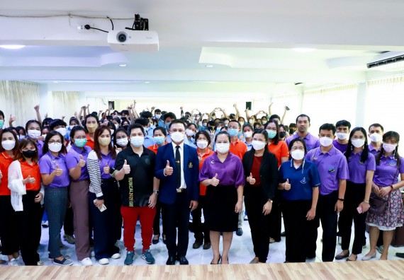 ภาพกิจกรรม  คณะวิทยาศาสตร์และเทคโนโลยี จัดกิจกรรมค่ายวิทยาศาสตร์สัญจร ปีการศึกษา 2565  โรงเรียนคลองลานวิทยา 