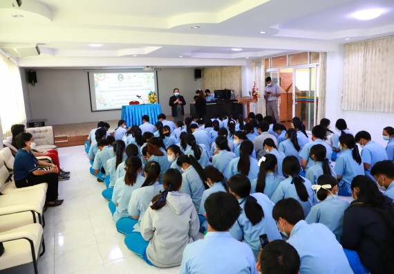 ภาพกิจกรรม  คณะวิทยาศาสตร์และเทคโนโลยี จัดกิจกรรมค่ายวิทยาศาสตร์สัญจร ปีการศึกษา 2565  โรงเรียนคลองลานวิทยา 