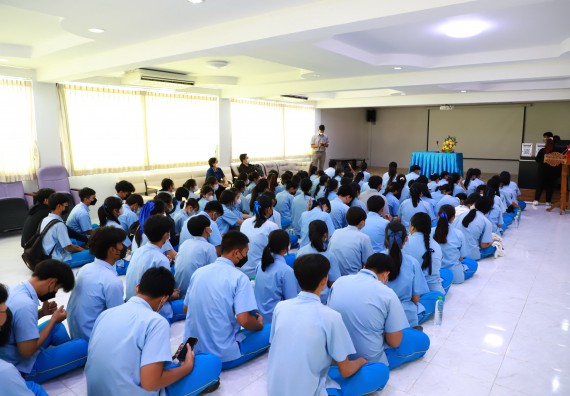 ภาพกิจกรรม  คณะวิทยาศาสตร์และเทคโนโลยี จัดกิจกรรมค่ายวิทยาศาสตร์สัญจร ปีการศึกษา 2565  โรงเรียนคลองลานวิทยา 