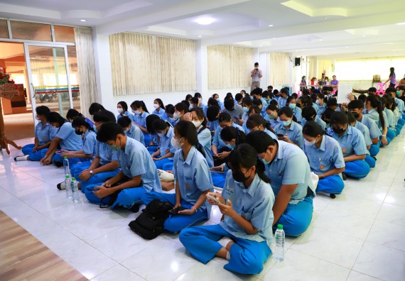 ภาพกิจกรรม  คณะวิทยาศาสตร์และเทคโนโลยี จัดกิจกรรมค่ายวิทยาศาสตร์สัญจร ปีการศึกษา 2565  โรงเรียนคลองลานวิทยา 