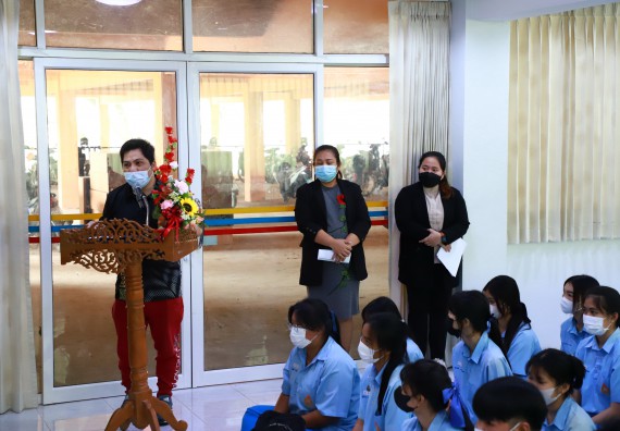 ภาพกิจกรรม  คณะวิทยาศาสตร์และเทคโนโลยี จัดกิจกรรมค่ายวิทยาศาสตร์สัญจร ปีการศึกษา 2565  โรงเรียนคลองลานวิทยา 