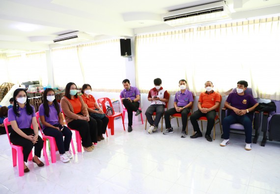 ภาพกิจกรรม  คณะวิทยาศาสตร์และเทคโนโลยี จัดกิจกรรมค่ายวิทยาศาสตร์สัญจร ปีการศึกษา 2565  โรงเรียนคลองลานวิทยา 