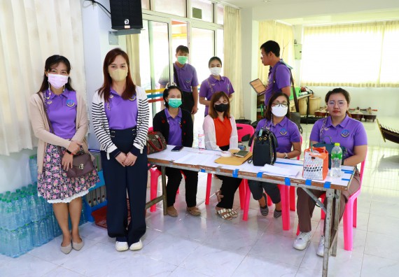 ภาพกิจกรรม  คณะวิทยาศาสตร์และเทคโนโลยี จัดกิจกรรมค่ายวิทยาศาสตร์สัญจร ปีการศึกษา 2565  โรงเรียนคลองลานวิทยา 