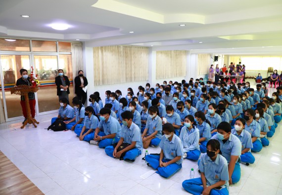 ภาพกิจกรรม  คณะวิทยาศาสตร์และเทคโนโลยี จัดกิจกรรมค่ายวิทยาศาสตร์สัญจร ปีการศึกษา 2565  โรงเรียนคลองลานวิทยา 