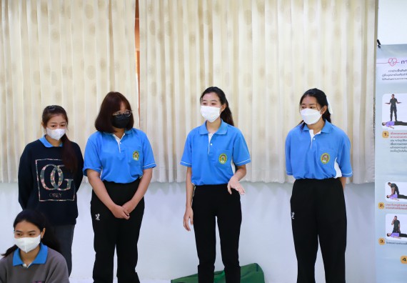 ภาพกิจกรรม  คณะวิทยาศาสตร์และเทคโนโลยี จัดกิจกรรมค่ายวิทยาศาสตร์สัญจร ปีการศึกษา 2565  โรงเรียนคลองลานวิทยา 