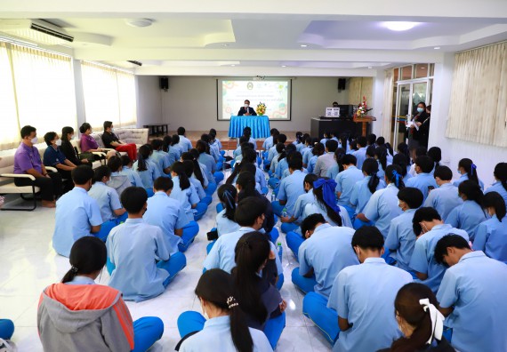 ภาพกิจกรรม  คณะวิทยาศาสตร์และเทคโนโลยี จัดกิจกรรมค่ายวิทยาศาสตร์สัญจร ปีการศึกษา 2565  โรงเรียนคลองลานวิทยา 