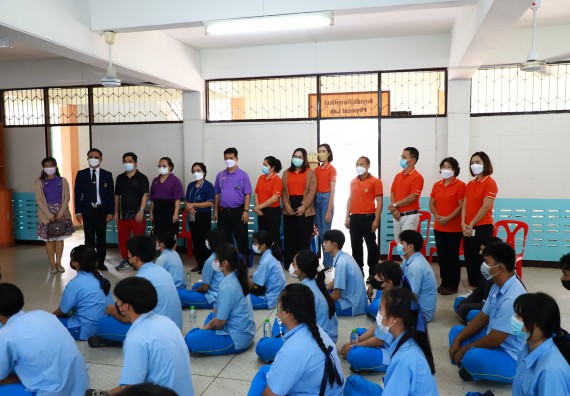 ภาพกิจกรรม  คณะวิทยาศาสตร์และเทคโนโลยี จัดกิจกรรมค่ายวิทยาศาสตร์สัญจร ปีการศึกษา 2565  โรงเรียนคลองลานวิทยา 