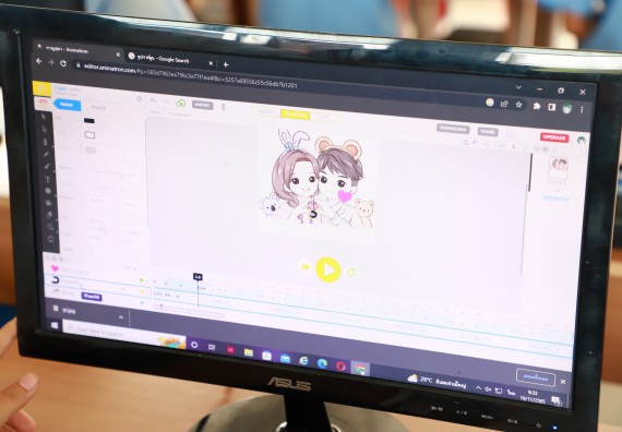 ภาพกิจกรรม  คณะวิทยาศาสตร์และเทคโนโลยี จัดกิจกรรมค่ายวิทยาศาสตร์สัญจร ปีการศึกษา 2565  โรงเรียนคลองลานวิทยา 