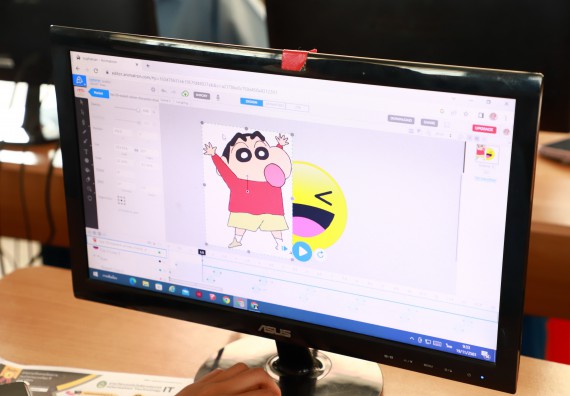 ภาพกิจกรรม  คณะวิทยาศาสตร์และเทคโนโลยี จัดกิจกรรมค่ายวิทยาศาสตร์สัญจร ปีการศึกษา 2565  โรงเรียนคลองลานวิทยา 