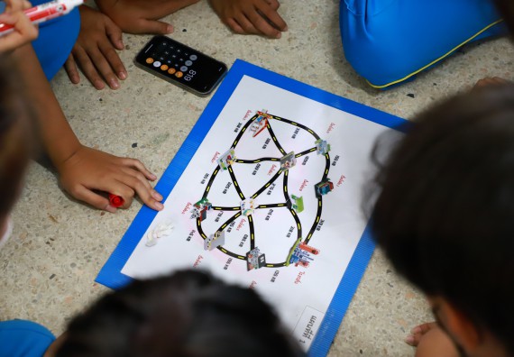 ภาพกิจกรรม  คณะวิทยาศาสตร์และเทคโนโลยี จัดกิจกรรมค่ายวิทยาศาสตร์สัญจร ปีการศึกษา 2565  โรงเรียนคลองลานวิทยา 