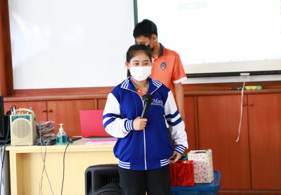 ภาพกิจกรรม  คณะวิทยาศาสตร์และเทคโนโลยี จัดกิจกรรมค่ายวิทยาศาสตร์สัญจร ปีการศึกษา 2565  โรงเรียนคลองลานวิทยา 