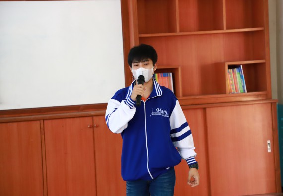 ภาพกิจกรรม  คณะวิทยาศาสตร์และเทคโนโลยี จัดกิจกรรมค่ายวิทยาศาสตร์สัญจร ปีการศึกษา 2565  โรงเรียนคลองลานวิทยา 