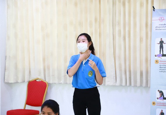 ภาพกิจกรรม  คณะวิทยาศาสตร์และเทคโนโลยี จัดกิจกรรมค่ายวิทยาศาสตร์สัญจร ปีการศึกษา 2565  โรงเรียนคลองลานวิทยา 