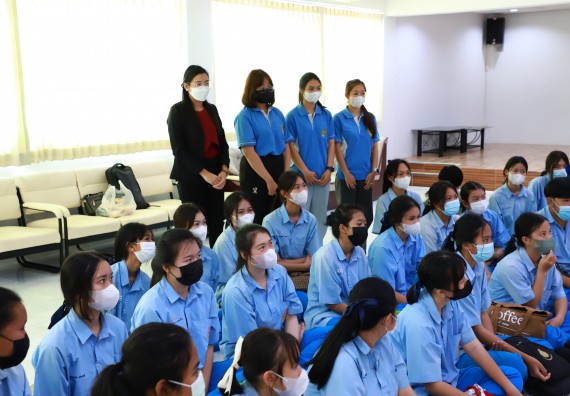 ภาพกิจกรรม  คณะวิทยาศาสตร์และเทคโนโลยี จัดกิจกรรมค่ายวิทยาศาสตร์สัญจร ปีการศึกษา 2565  โรงเรียนคลองลานวิทยา 