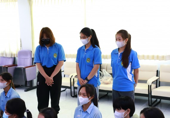 ภาพกิจกรรม  คณะวิทยาศาสตร์และเทคโนโลยี จัดกิจกรรมค่ายวิทยาศาสตร์สัญจร ปีการศึกษา 2565  โรงเรียนคลองลานวิทยา 