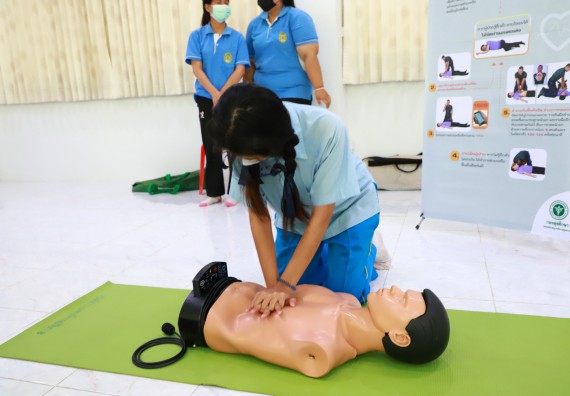 ภาพกิจกรรม  คณะวิทยาศาสตร์และเทคโนโลยี จัดกิจกรรมค่ายวิทยาศาสตร์สัญจร ปีการศึกษา 2565  โรงเรียนคลองลานวิทยา 