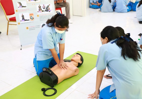 ภาพกิจกรรม  คณะวิทยาศาสตร์และเทคโนโลยี จัดกิจกรรมค่ายวิทยาศาสตร์สัญจร ปีการศึกษา 2565  โรงเรียนคลองลานวิทยา 