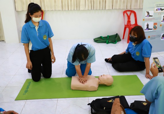 ภาพกิจกรรม  คณะวิทยาศาสตร์และเทคโนโลยี จัดกิจกรรมค่ายวิทยาศาสตร์สัญจร ปีการศึกษา 2565  โรงเรียนคลองลานวิทยา 