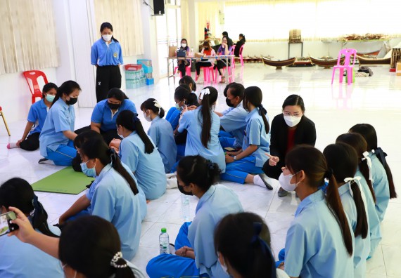 ภาพกิจกรรม  คณะวิทยาศาสตร์และเทคโนโลยี จัดกิจกรรมค่ายวิทยาศาสตร์สัญจร ปีการศึกษา 2565  โรงเรียนคลองลานวิทยา 