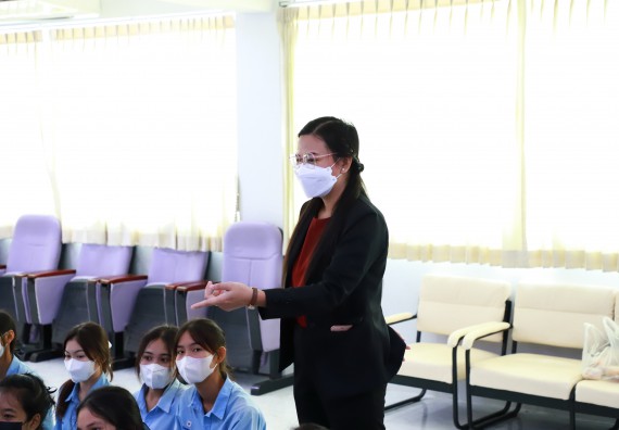 ภาพกิจกรรม  คณะวิทยาศาสตร์และเทคโนโลยี จัดกิจกรรมค่ายวิทยาศาสตร์สัญจร ปีการศึกษา 2565  โรงเรียนคลองลานวิทยา 