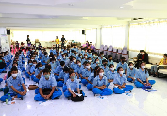 ภาพกิจกรรม  คณะวิทยาศาสตร์และเทคโนโลยี จัดกิจกรรมค่ายวิทยาศาสตร์สัญจร ปีการศึกษา 2565  โรงเรียนคลองลานวิทยา 