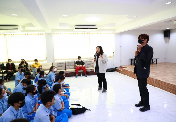 ภาพกิจกรรม  คณะวิทยาศาสตร์และเทคโนโลยี จัดกิจกรรมค่ายวิทยาศาสตร์สัญจร ปีการศึกษา 2565  โรงเรียนคลองลานวิทยา 