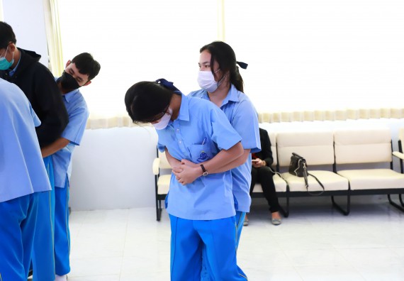 ภาพกิจกรรม  คณะวิทยาศาสตร์และเทคโนโลยี จัดกิจกรรมค่ายวิทยาศาสตร์สัญจร ปีการศึกษา 2565  โรงเรียนคลองลานวิทยา 