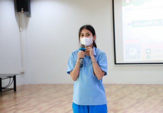 ภาพกิจกรรม  คณะวิทยาศาสตร์และเทคโนโลยี จัดกิจกรรมค่ายวิทยาศาสตร์สัญจร ปีการศึกษา 2565  โรงเรียนคลองลานวิทยา 