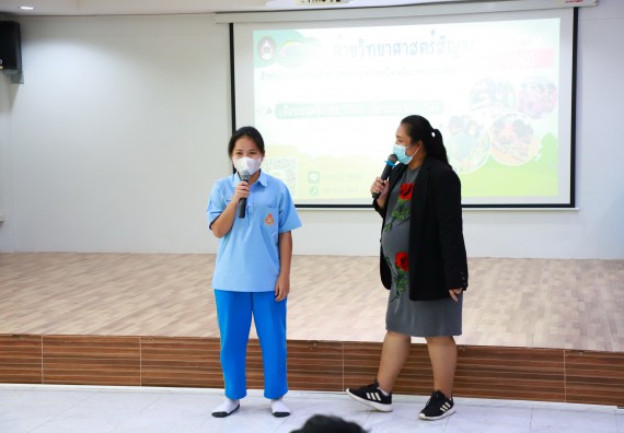 ภาพกิจกรรม  คณะวิทยาศาสตร์และเทคโนโลยี จัดกิจกรรมค่ายวิทยาศาสตร์สัญจร ปีการศึกษา 2565  โรงเรียนคลองลานวิทยา 