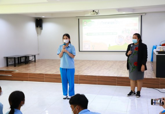 ภาพกิจกรรม  คณะวิทยาศาสตร์และเทคโนโลยี จัดกิจกรรมค่ายวิทยาศาสตร์สัญจร ปีการศึกษา 2565  โรงเรียนคลองลานวิทยา 