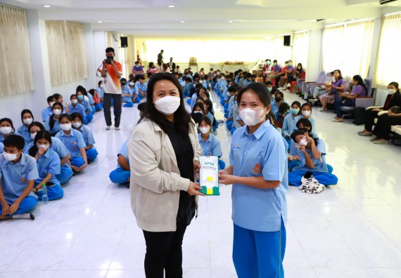 ภาพกิจกรรม  คณะวิทยาศาสตร์และเทคโนโลยี จัดกิจกรรมค่ายวิทยาศาสตร์สัญจร ปีการศึกษา 2565  โรงเรียนคลองลานวิทยา 