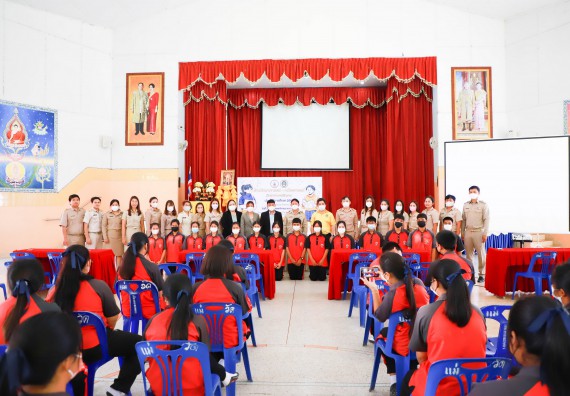 ภาพกิจกรรม  คณะวิทยาศาสตร์และเทคโนโลยี จัดกิจกรรมค่ายวิทยาศาสตร์สัญจร ปีการศึกษา 2565  โรงเรียนวังแขมวิทยาคม