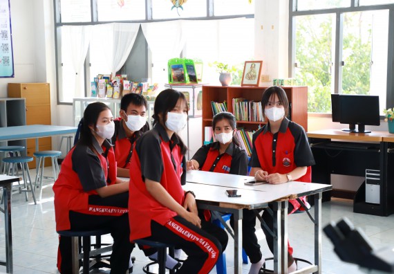 ภาพกิจกรรม  คณะวิทยาศาสตร์และเทคโนโลยี จัดกิจกรรมค่ายวิทยาศาสตร์สัญจร ปีการศึกษา 2565  โรงเรียนวังแขมวิทยาคม