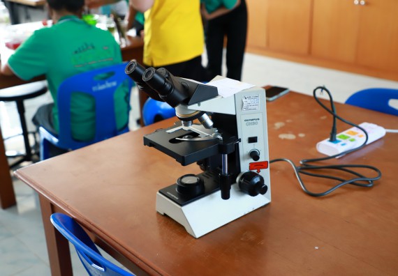 ภาพกิจกรรม  คณะวิทยาศาสตร์และเทคโนโลยี จัดกิจกรรมค่ายวิทยาศาสตร์สัญจร ปีการศึกษา 2565  โรงเรียนวังแขมวิทยาคม