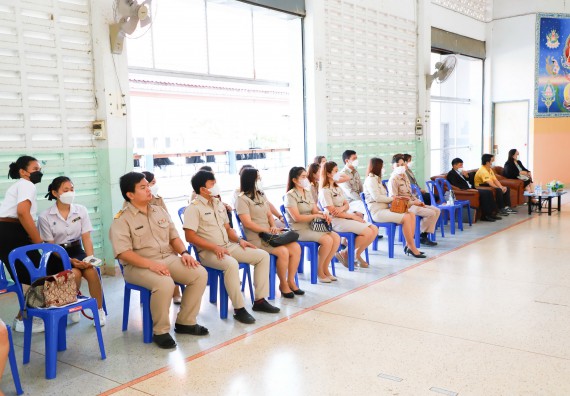 ภาพกิจกรรม  คณะวิทยาศาสตร์และเทคโนโลยี จัดกิจกรรมค่ายวิทยาศาสตร์สัญจร ปีการศึกษา 2565  โรงเรียนวังแขมวิทยาคม