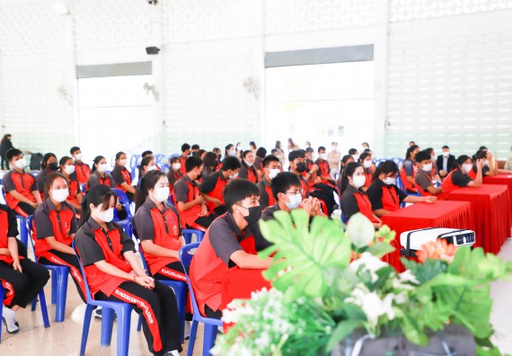 ภาพกิจกรรม  คณะวิทยาศาสตร์และเทคโนโลยี จัดกิจกรรมค่ายวิทยาศาสตร์สัญจร ปีการศึกษา 2565  โรงเรียนวังแขมวิทยาคม