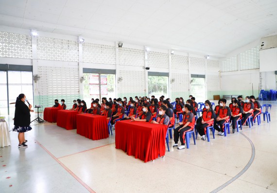 ภาพกิจกรรม  คณะวิทยาศาสตร์และเทคโนโลยี จัดกิจกรรมค่ายวิทยาศาสตร์สัญจร ปีการศึกษา 2565  โรงเรียนวังแขมวิทยาคม