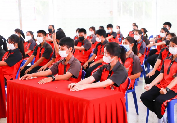 ภาพกิจกรรม  คณะวิทยาศาสตร์และเทคโนโลยี จัดกิจกรรมค่ายวิทยาศาสตร์สัญจร ปีการศึกษา 2565  โรงเรียนวังแขมวิทยาคม