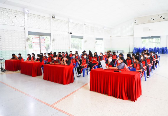 ภาพกิจกรรม  คณะวิทยาศาสตร์และเทคโนโลยี จัดกิจกรรมค่ายวิทยาศาสตร์สัญจร ปีการศึกษา 2565  โรงเรียนวังแขมวิทยาคม