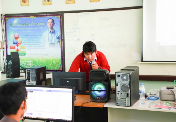 ภาพกิจกรรม  คณะวิทยาศาสตร์และเทคโนโลยี จัดกิจกรรมค่ายวิทยาศาสตร์สัญจร ปีการศึกษา 2565  โรงเรียนวังแขมวิทยาคม