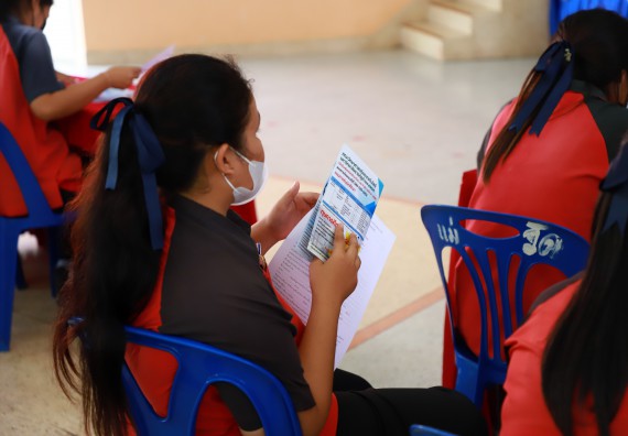 ภาพกิจกรรม  คณะวิทยาศาสตร์และเทคโนโลยี จัดกิจกรรมค่ายวิทยาศาสตร์สัญจร ปีการศึกษา 2565  โรงเรียนวังแขมวิทยาคม