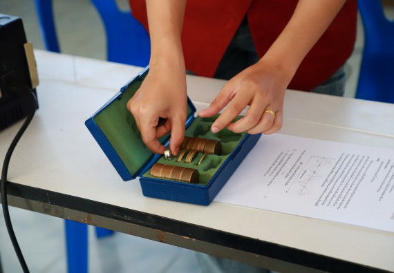 ภาพกิจกรรม  คณะวิทยาศาสตร์และเทคโนโลยี จัดกิจกรรมค่ายวิทยาศาสตร์สัญจร ปีการศึกษา 2565  โรงเรียนวังแขมวิทยาคม