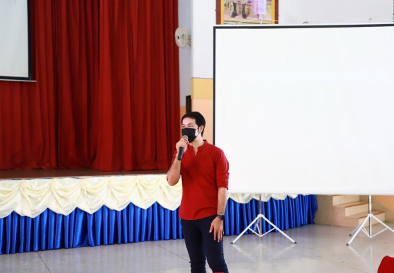 ภาพกิจกรรม  คณะวิทยาศาสตร์และเทคโนโลยี จัดกิจกรรมค่ายวิทยาศาสตร์สัญจร ปีการศึกษา 2565  โรงเรียนวังแขมวิทยาคม