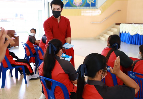 ภาพกิจกรรม  คณะวิทยาศาสตร์และเทคโนโลยี จัดกิจกรรมค่ายวิทยาศาสตร์สัญจร ปีการศึกษา 2565  โรงเรียนวังแขมวิทยาคม