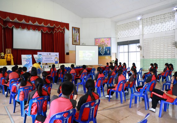 ภาพกิจกรรม  คณะวิทยาศาสตร์และเทคโนโลยี จัดกิจกรรมค่ายวิทยาศาสตร์สัญจร ปีการศึกษา 2565  โรงเรียนวังแขมวิทยาคม