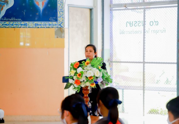 ภาพกิจกรรม  คณะวิทยาศาสตร์และเทคโนโลยี จัดกิจกรรมค่ายวิทยาศาสตร์สัญจร ปีการศึกษา 2565  โรงเรียนวังแขมวิทยาคม