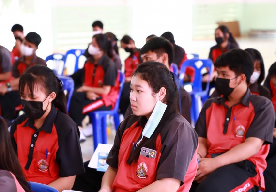 ภาพกิจกรรม  คณะวิทยาศาสตร์และเทคโนโลยี จัดกิจกรรมค่ายวิทยาศาสตร์สัญจร ปีการศึกษา 2565  โรงเรียนวังแขมวิทยาคม