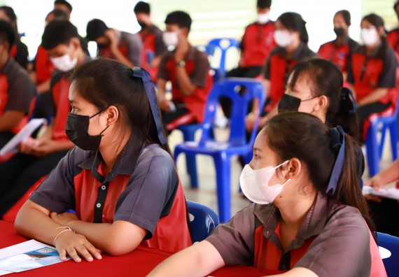 ภาพกิจกรรม  คณะวิทยาศาสตร์และเทคโนโลยี จัดกิจกรรมค่ายวิทยาศาสตร์สัญจร ปีการศึกษา 2565  โรงเรียนวังแขมวิทยาคม