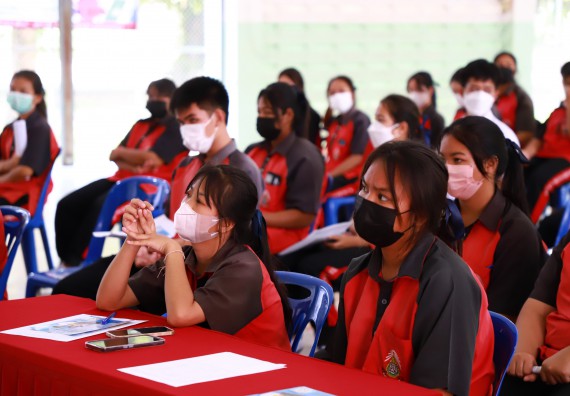 ภาพกิจกรรม  คณะวิทยาศาสตร์และเทคโนโลยี จัดกิจกรรมค่ายวิทยาศาสตร์สัญจร ปีการศึกษา 2565  โรงเรียนวังแขมวิทยาคม